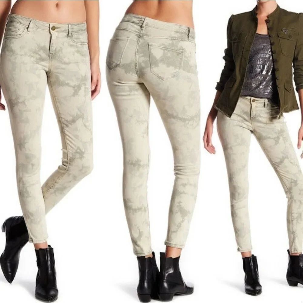 Tie-dye skinny ankle jeans size 25 William Rast